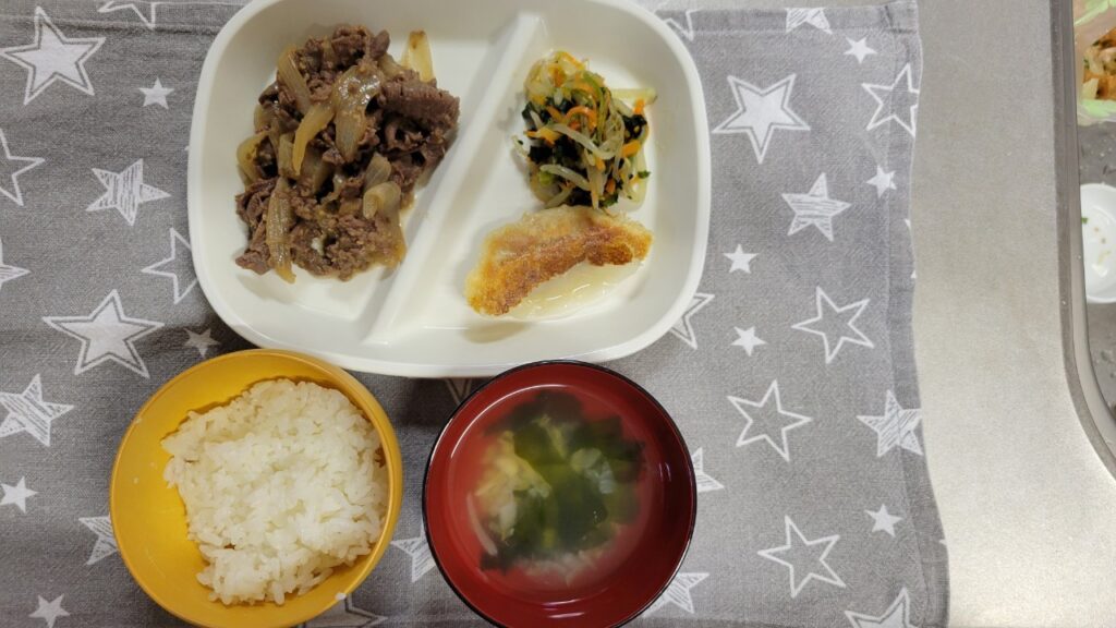 今日の給食