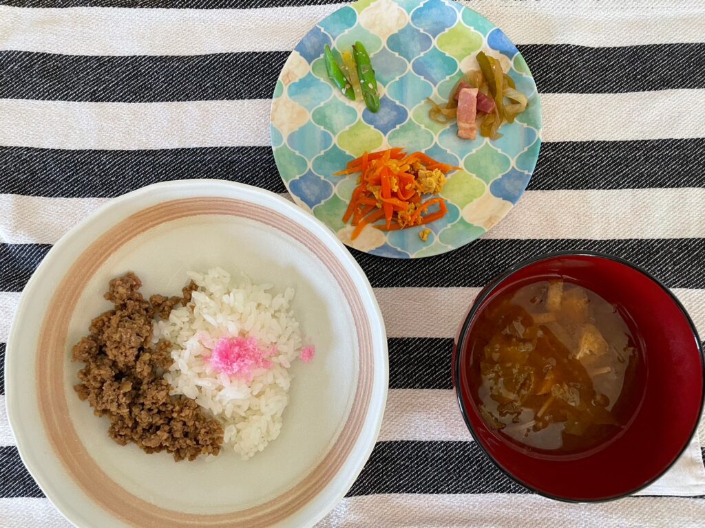 今日の給食