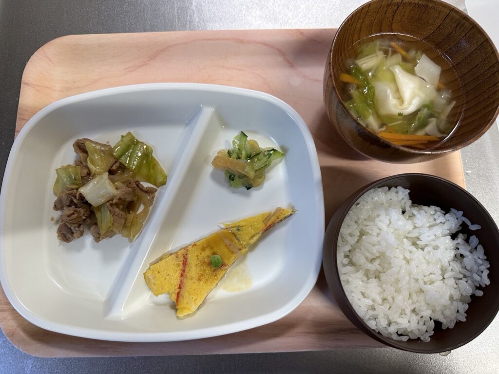 今日の給食